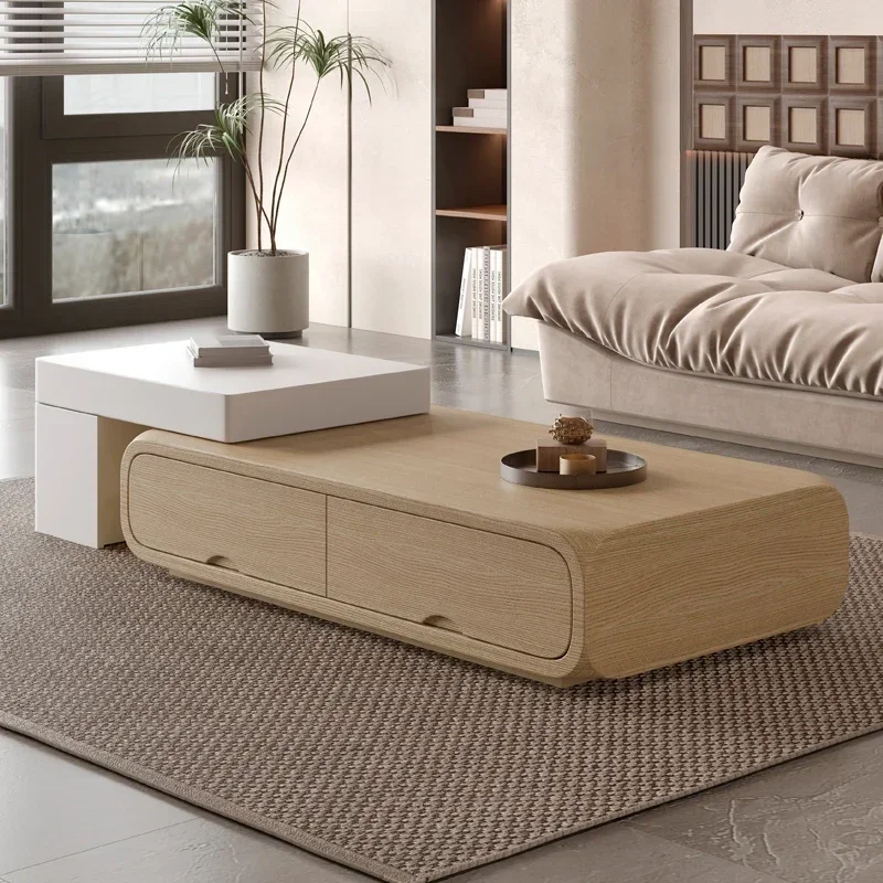 Rounded Rectangle Coffee Table: The Perfect Blend of Style, Functionality, and Space-Smart Design for Modern Homes