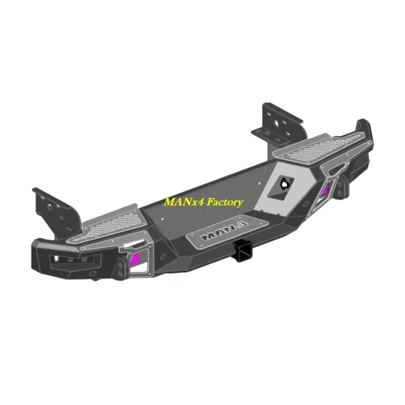 

Np300 Rear Bumper Steel Bumper for Navara D23 Pickup Exterior Conversion Body Kit