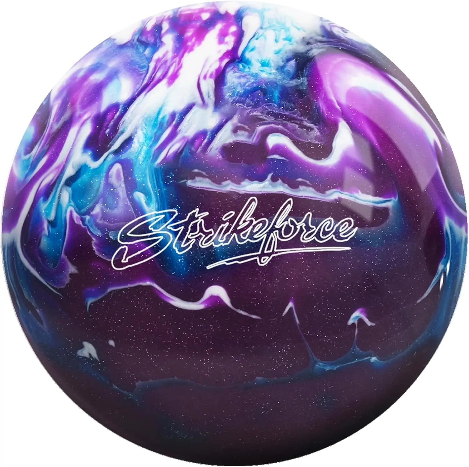 

Polyester Undrilled Bowling Ball for Beginners & Spare Shooting - 6 Designs, 10 Weights