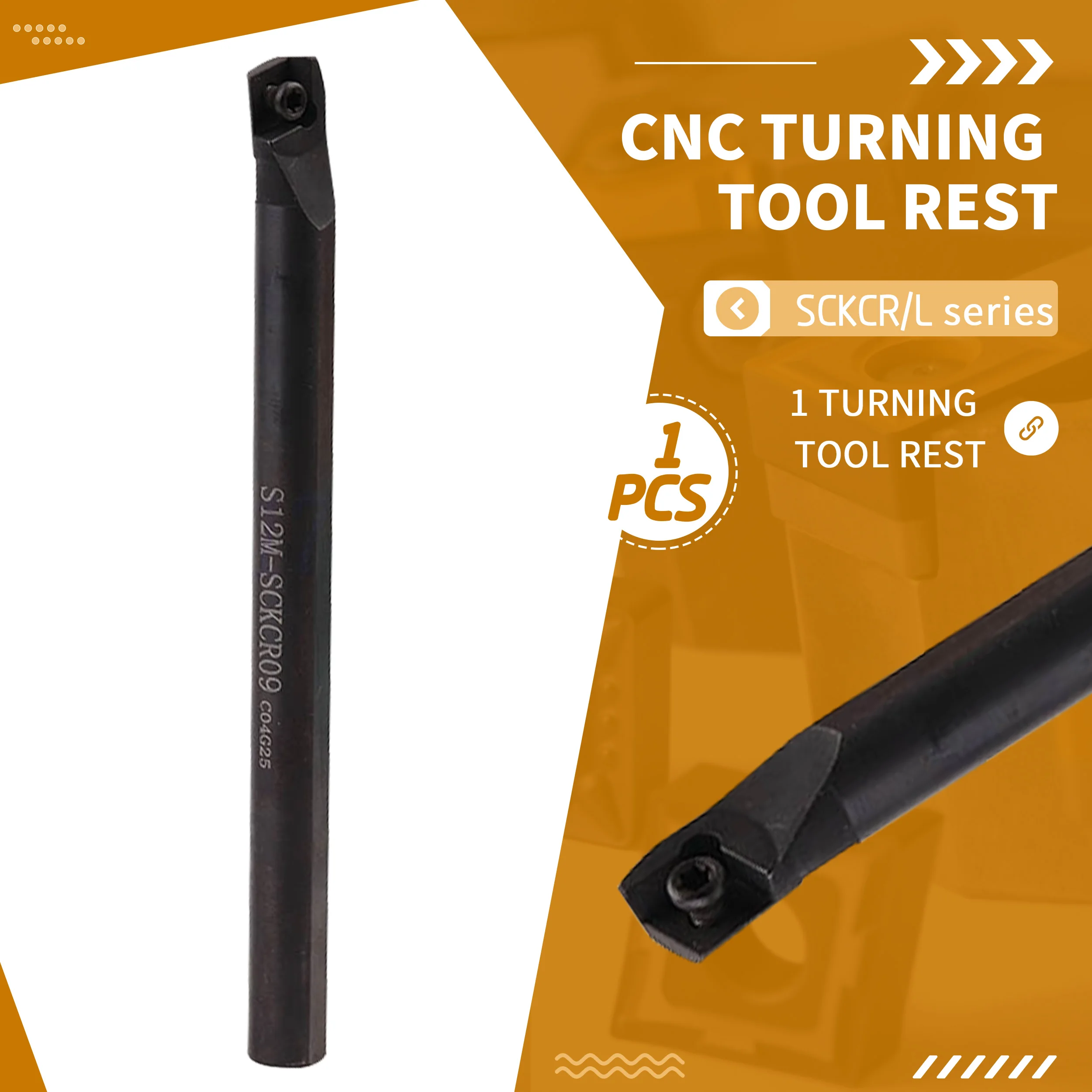 S08K-SCKCR06 S20R-SCKCR12 Internal Turning Tool Holder S12M S14N S16Q S18Q S20R S25S SCKCR09 CNC Lathe SCKCL Carbide Insert CCMT