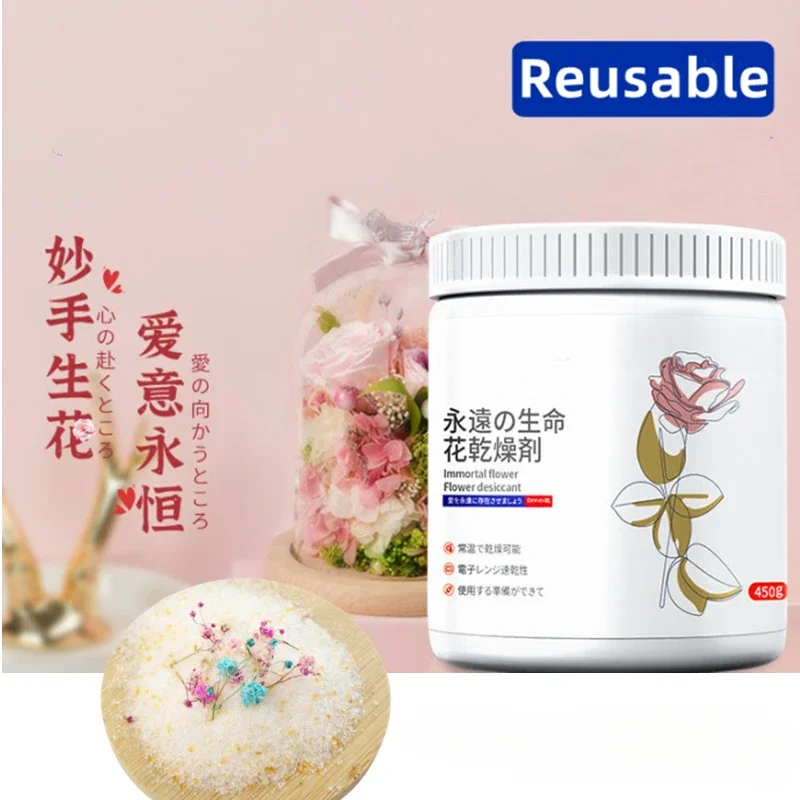 800g 1000g Flower Drying Silica Gel Reusable Desiccant Beads Silica Gel Desiccant Color Indicating Flower Drying Silica DIY Hand