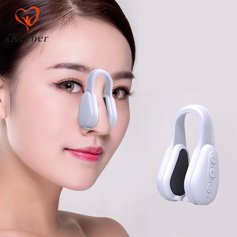 New Beauty Nose Clip Silicone Nose Shaper Machine Electric EMS Technology Lifter Clip Nose Shaper Women Daily Beauty Tool Gen 2