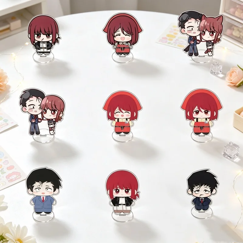 Smoking Behind The Supermarket With You 10CM Latest Model 2026 Acrylic Stand Figure Keychain Sasaki Yamada Goto Cosplay Gifts