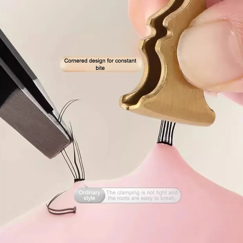 Strumento per barba piatta in acciaio inossidabile Spiumatura sopracciglio Depilazione incarnita Clip per sopracciglia Pinzette Trucco viso Applicazione palpebra