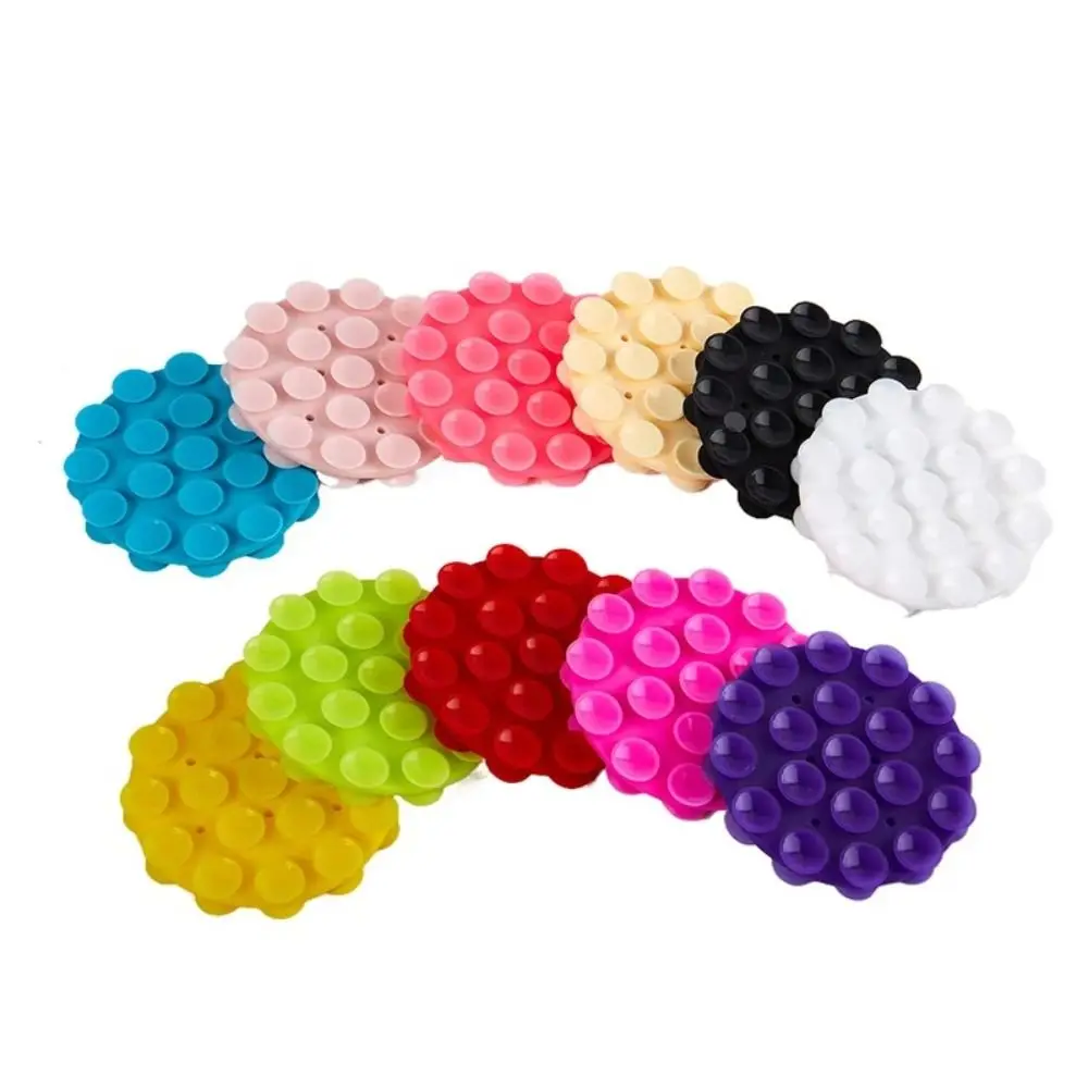 Adhesive Silicone Suction Pad New Suction Cup Bracket Multifunction Silicone Rubber Sucker Pad Durable Cellphone Stand