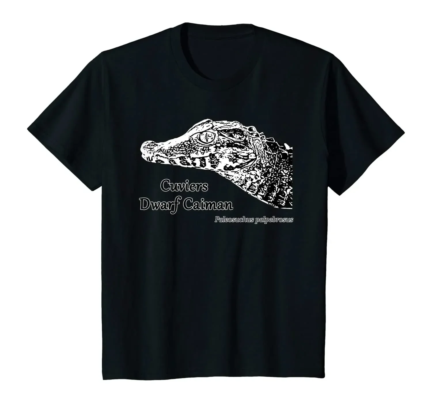 Crocodile Fact Cuvier's Dwarf Caiman Mens T-Shirt 100% Cotton Short Sleeve O-Neck Summer Casual Unisex T Shirt New Size S-3XL