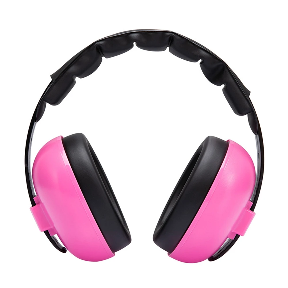 Baby Headphones Baby Noise Cancelling Headphones for Ages 0-24 Months Baby Ear Protection Pink