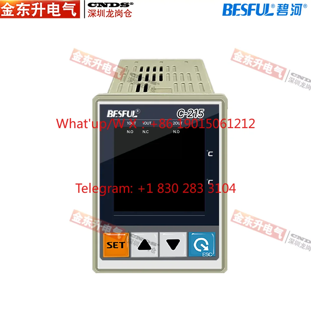 BESFUL Temperature Difference Controller C-215 Temperature Difference Temperature Controller Solar Collector Plate Water Tank w