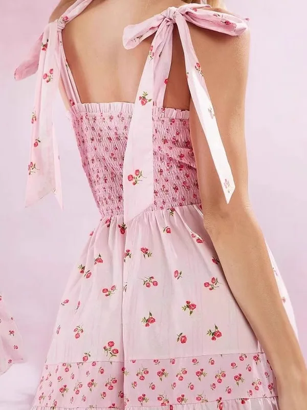 Vestido Casual Sexy de Moda E de Verão para Mulheres, Estilo Saia em Camadas Sem Mangas, Sem Marca Registrada, Cintura...