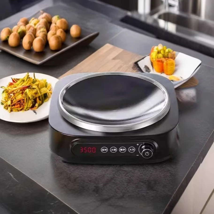 Concave Induction Stove Set 3500W High Power Household Wok for Rapid Stir-Fry & Hot Pot Use