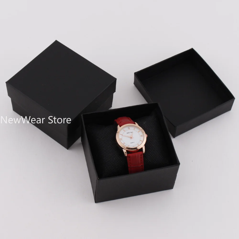 Black Cardboard Jewelry Boxes Set Gifts Present Storage Display Boxes For Necklaces Bracelets Earrings Rings Necklace