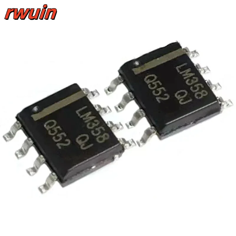 50PCS  LM258DR LM358DR LM393DR/M/MX LM2903DR LM2904DR LM258 LM358 LM393 LM2903 LM2904 Integrated Circuit Chip IC SMD SOP-8