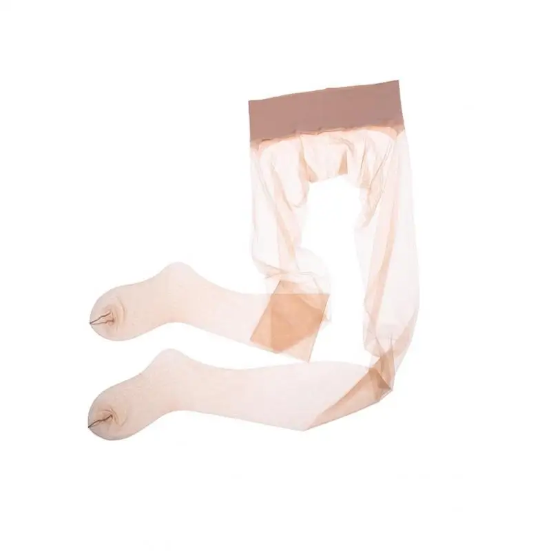 Women High Quality Boutique Ultra thin 360 Seamless Crotch Transparent Pantyhose Matte Sexy Luxury Tights Silk Comfortabl 40-70k