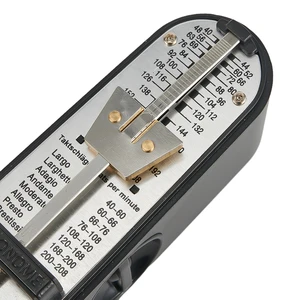 Mini mechanical metronomist for piano, guitar, violin, ukukulele, portable, music accessories, 110x50.8x 30.1mm 8 Main Metronomous Sales - №1
