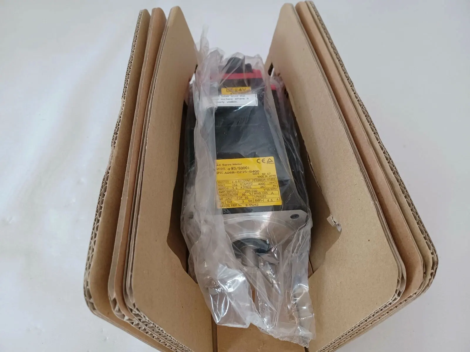 

Brand New A06B-0215-B400 AC Servo Motor Alpha M3/5000i Warranty One-year