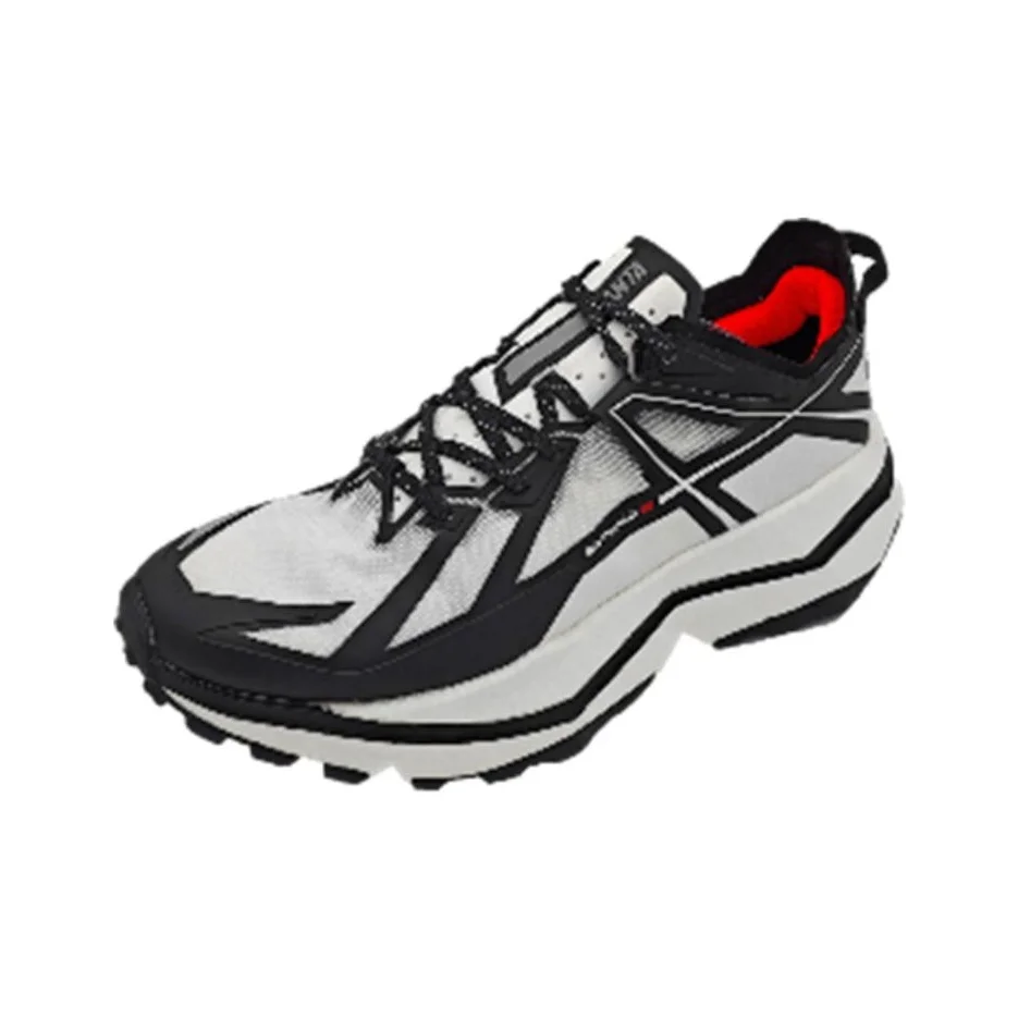 Anta Champion Series Comfortable Abrasion Resistant Low top Trail Running Shoes Women's White Black 122416602A-4