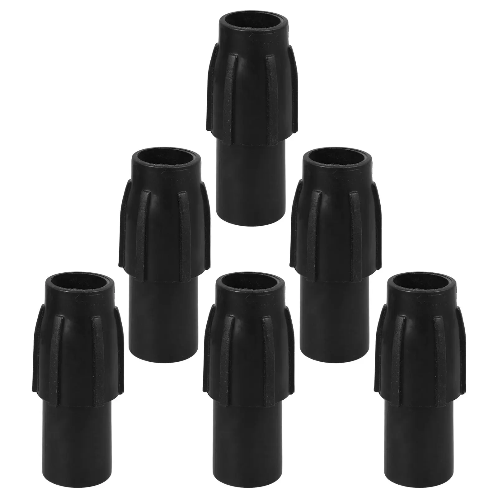 

6Pcs Broom Replacement Adapter Plastic Extension Pole Adjuster for Mop Duster Water Wiper Rods Easy Install Versatile Cleaning