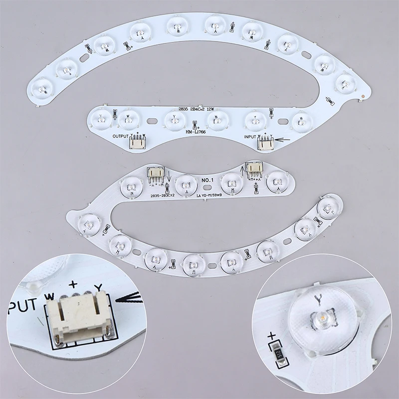 2/5Pcs LED Light Source Retrofit Light Panel Module 9/12W With Lens For Ceiling Lamp DIY Light Source Accessories