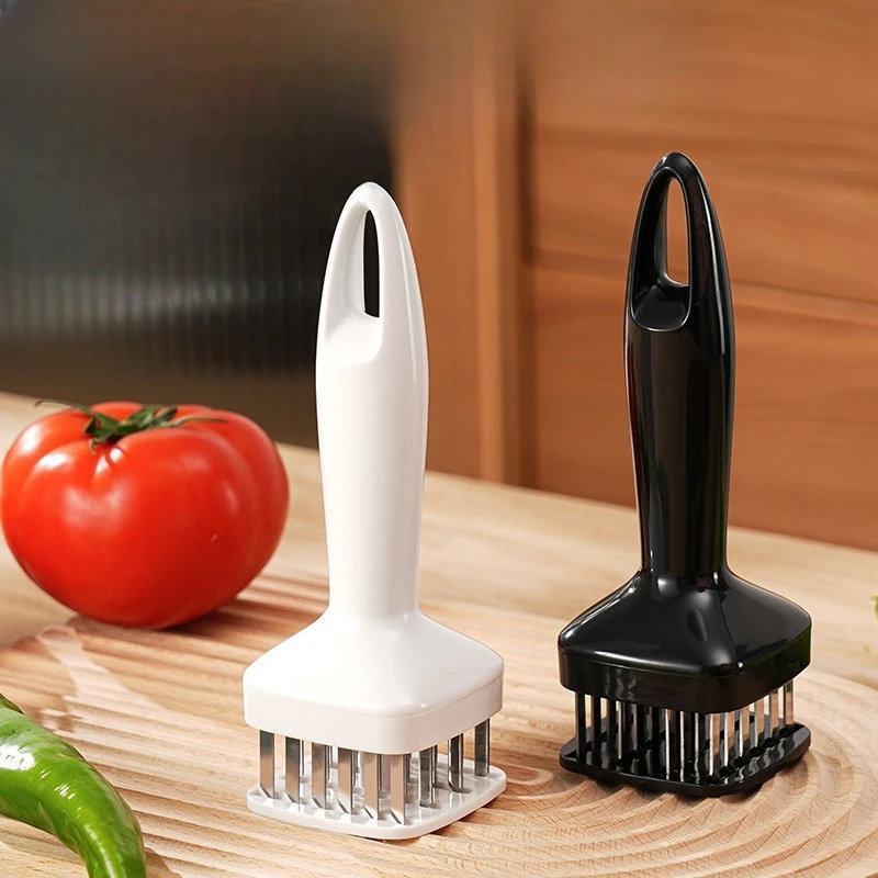 Automatic Rebound Meat Tenderizer Hammer - Effortless Flavor Infusion for Home Kitchen, Reusable Needle Tool for Steak