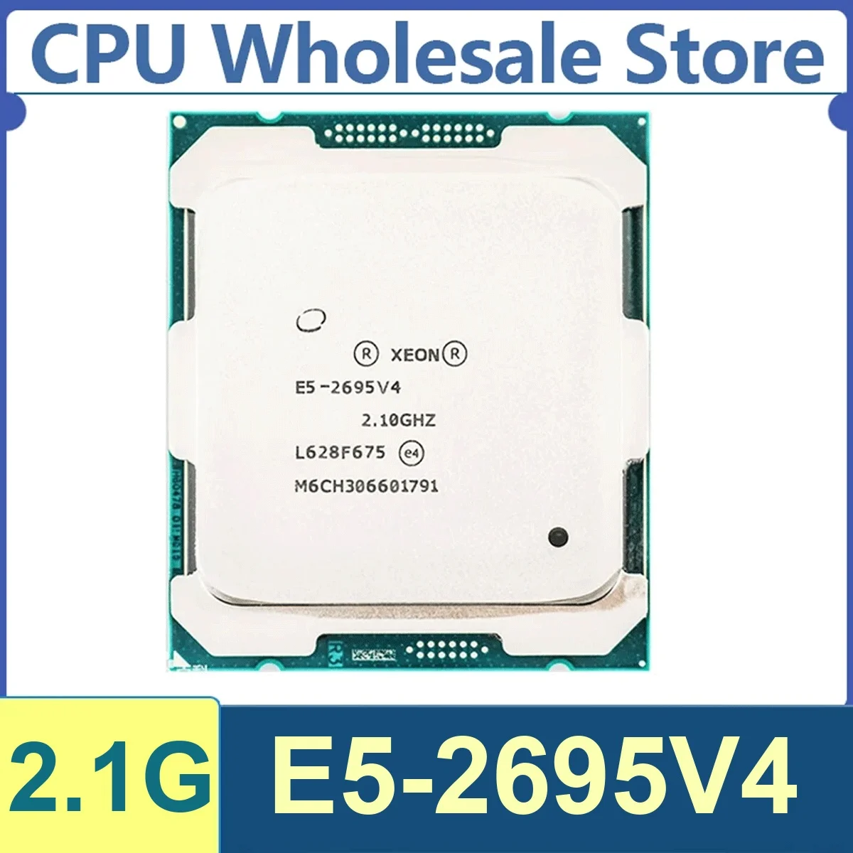 Intel Xeon E5-2695V4 18 Kerne 36 Threads 2,1GHz 120W 45MB Cache 14nm LGA 2011-v3 SR2J1 DDR4-2400 MHz Broadwell-EP
