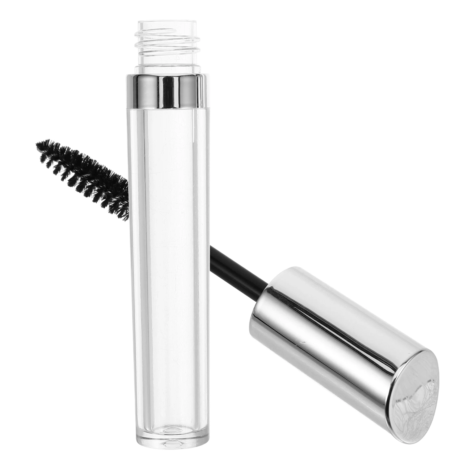 Clear 3Ml Refillable Mascara Tube Empty Eyelash Container Seal Lightweight Travel Friendly Lash Dispenser for on The