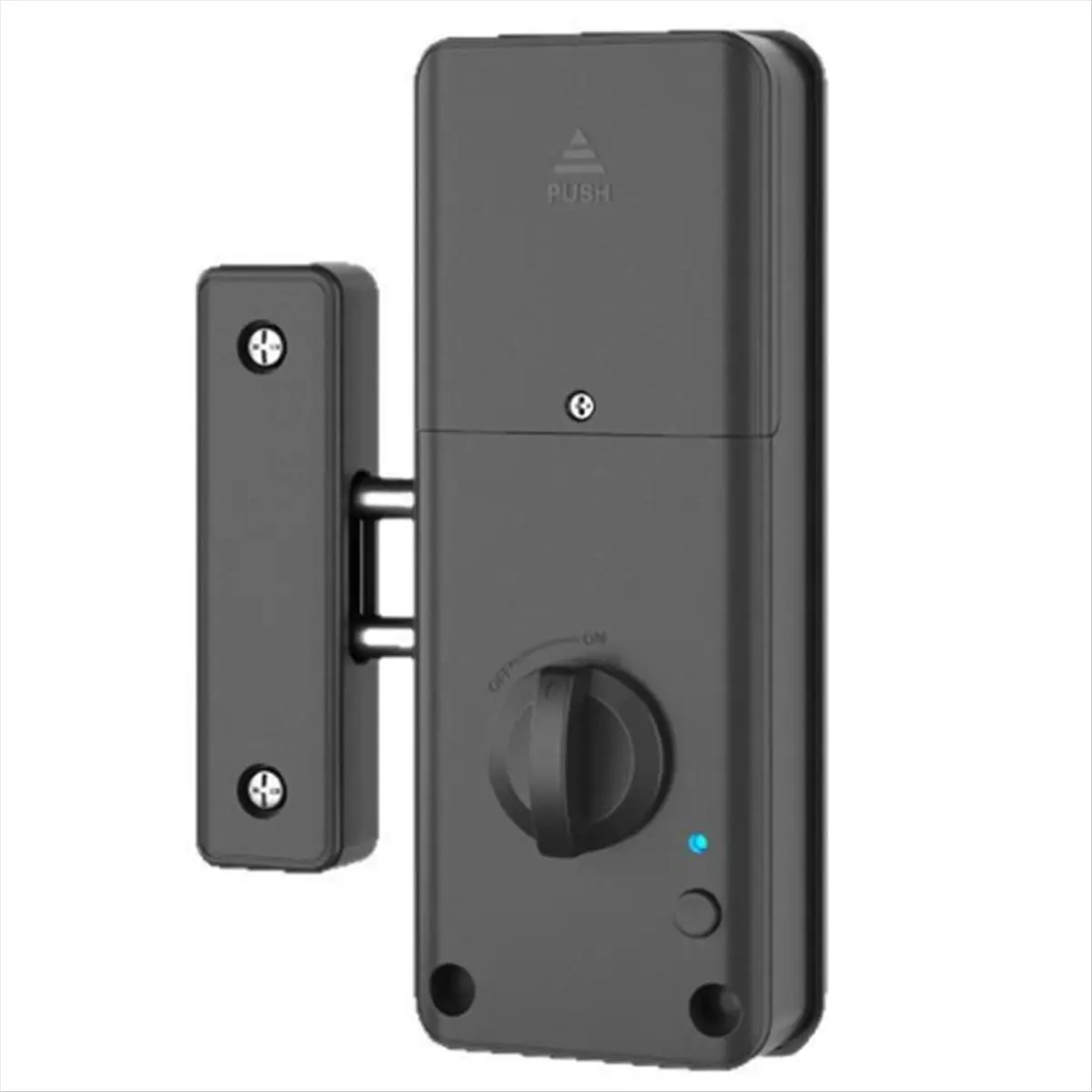 BEST CHOICE）Tuya Smart Invisibles Door Lock Bluetooth 13.56mhz IC Card Access Keyless Entry No-Drill Motorized for Wooden Doors
