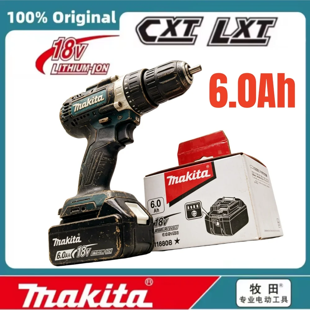 

100% original makita battery, 18v Tools Lithium Battery 6Ah/5Ah 9Ah for makita DTW700 DDF487 DTD173 DGA404 HR140D DJV182