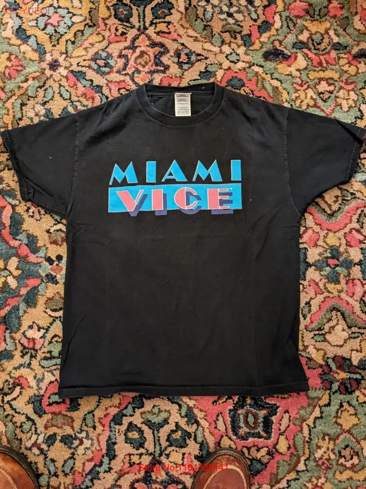 Vintage 80s Miami Vice T shirt Medium long or short sleeves