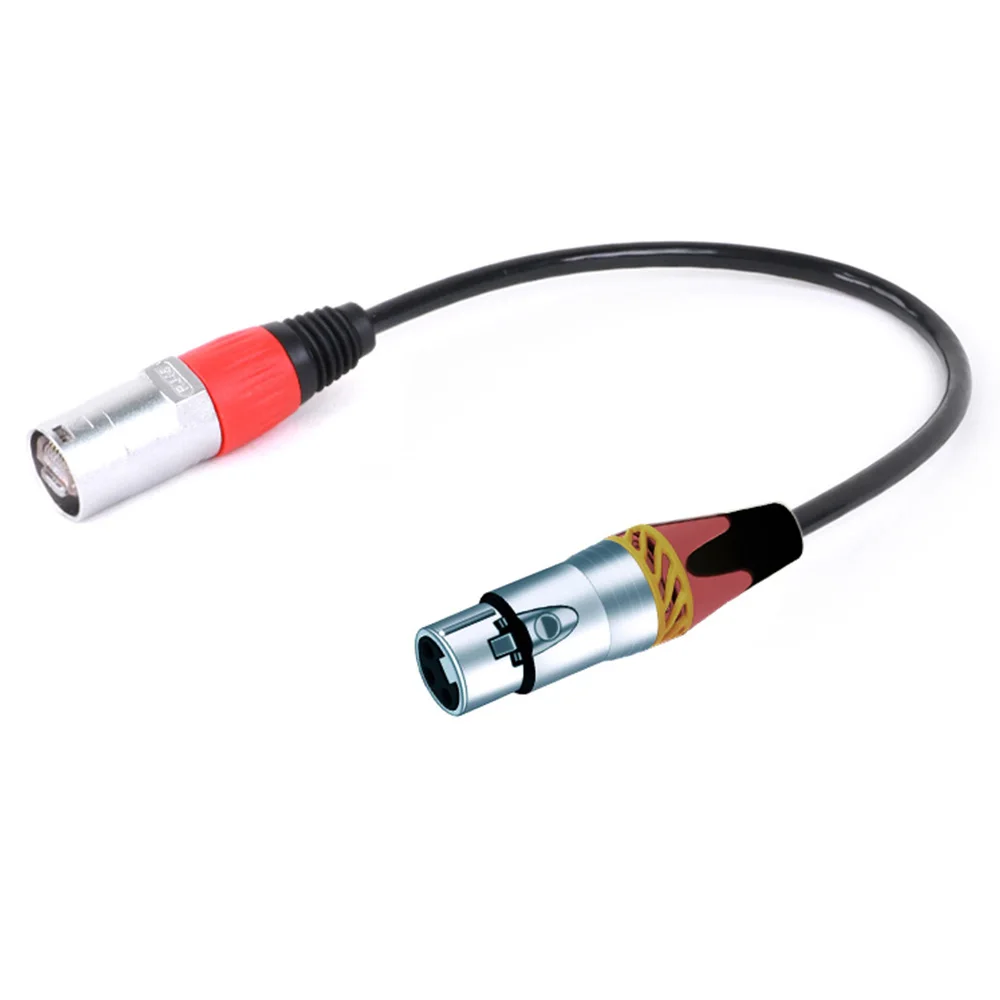 3Pin XLR Female to Waterproof UTP RJ45 8P8C CAT5/5E Male Network Adapter Extension Cable LED Controller Converter Cord