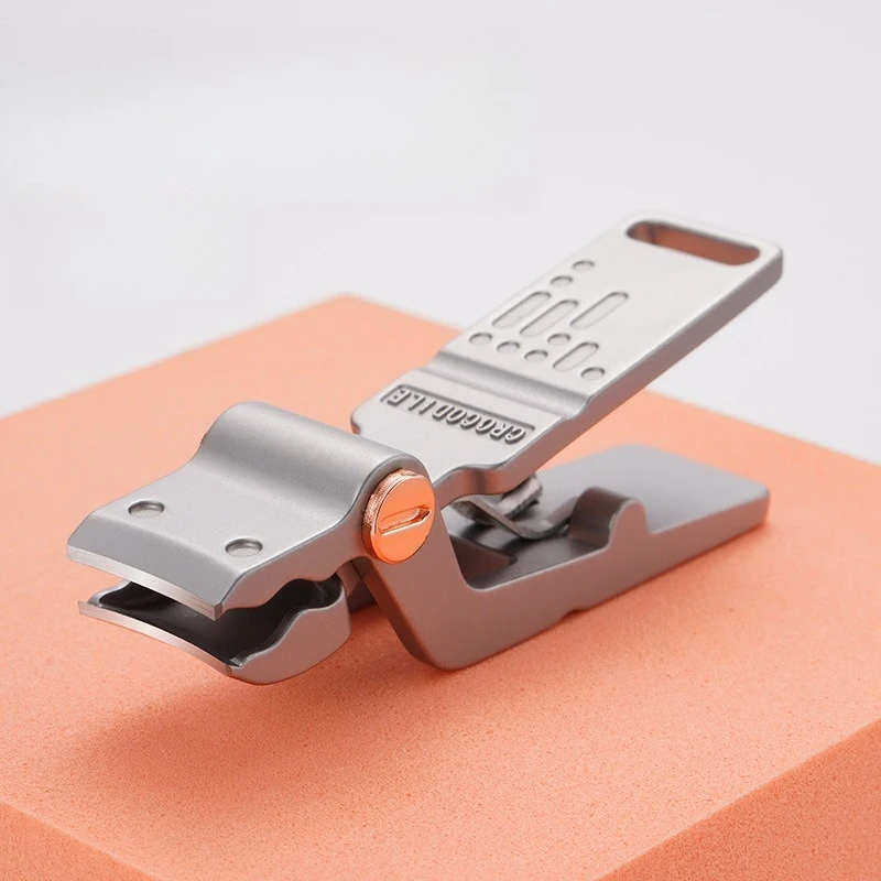 

Кусачки для ногтей Little Crocodile Bionic из нержавеющей стали, литые под давлением, с большим раскрытием, портативные