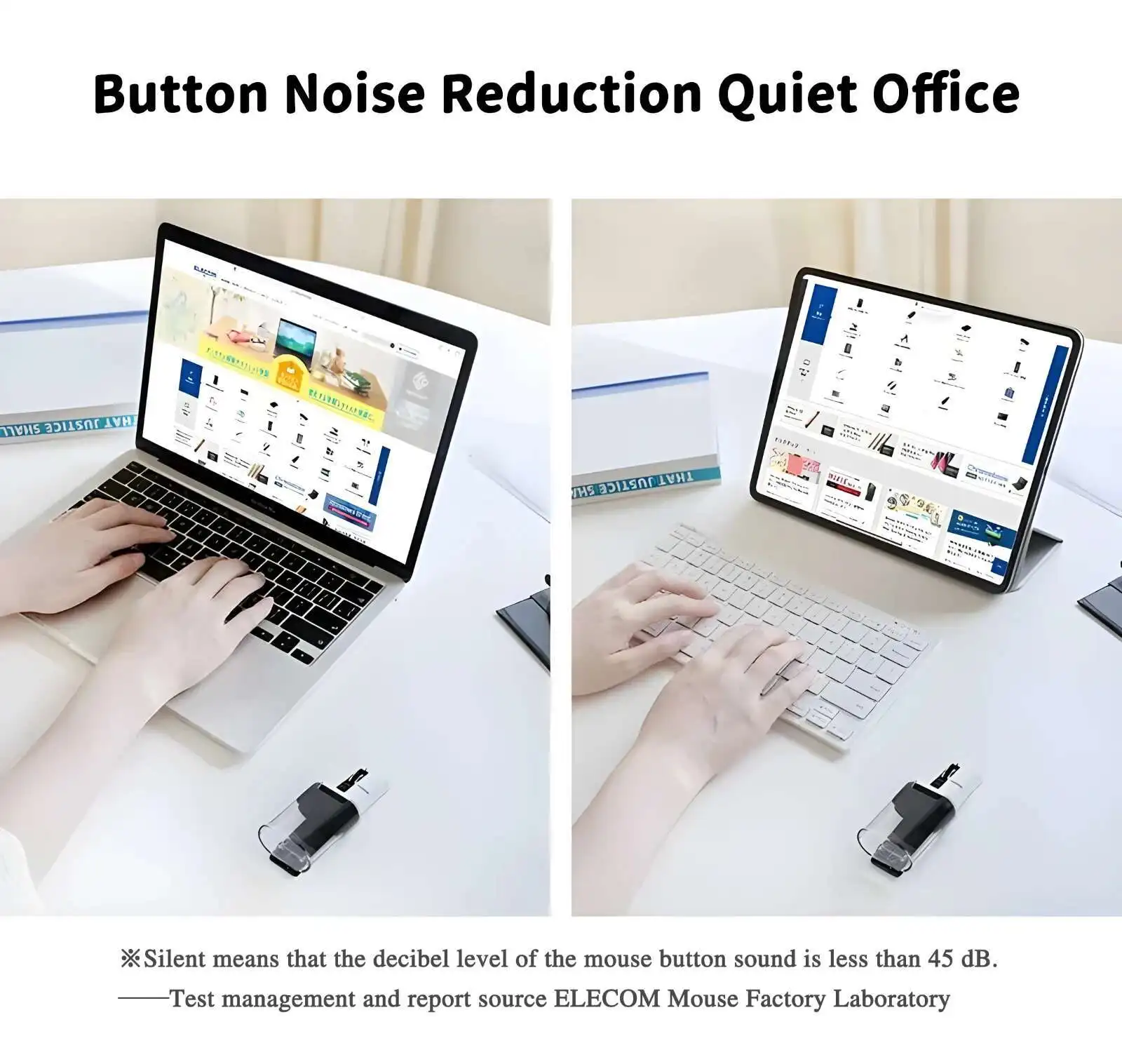 2025 New Mini Wireless Silent Mouse Bluetooth 5.0 Rechargeable Portable Optical Mouse For iPad MacBook PC Suitable Office Travel