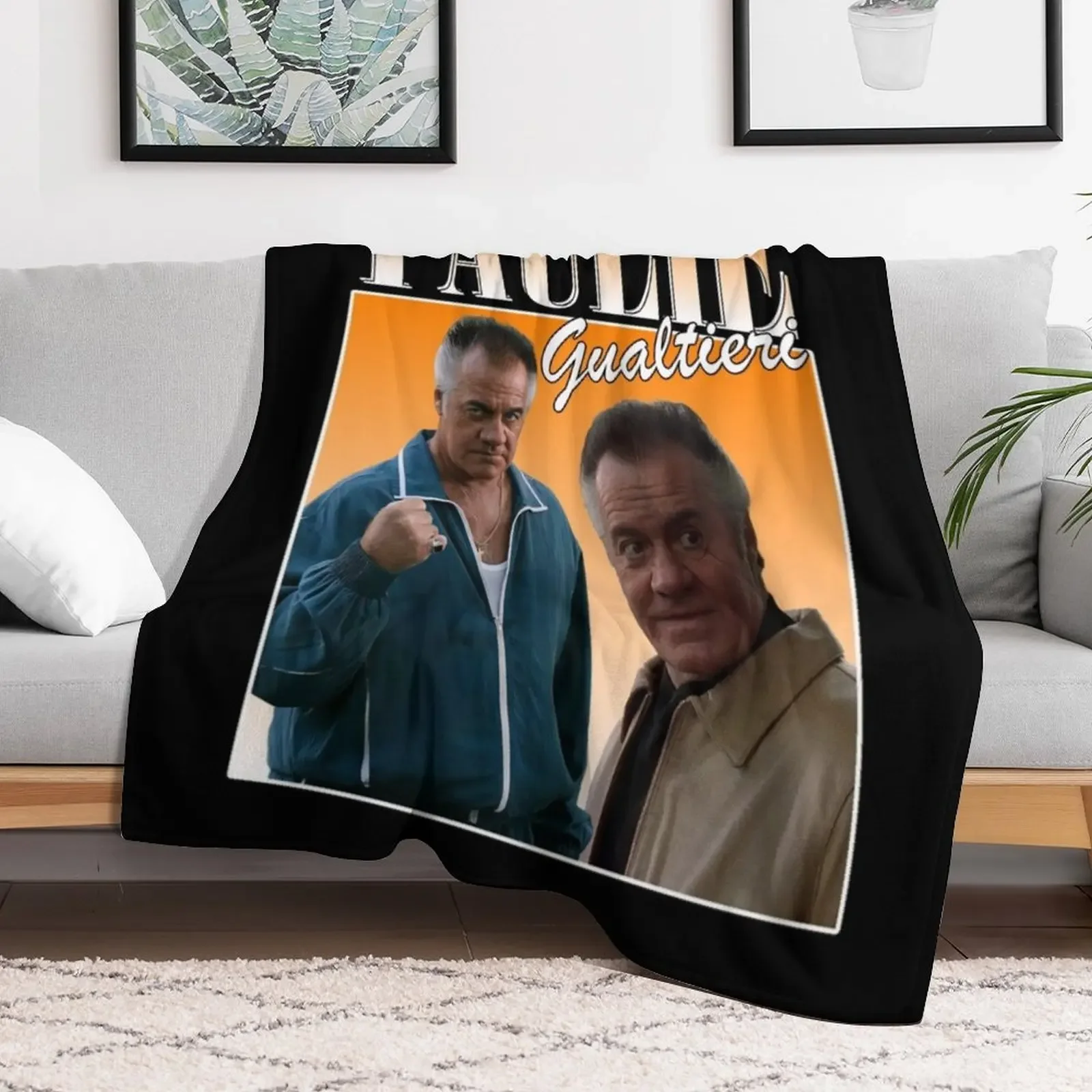 Paulie Gualtieri Walnuts Gualtieri Retro Sopranos Active Throw Blanket for babies Travel Soft Big Blankets