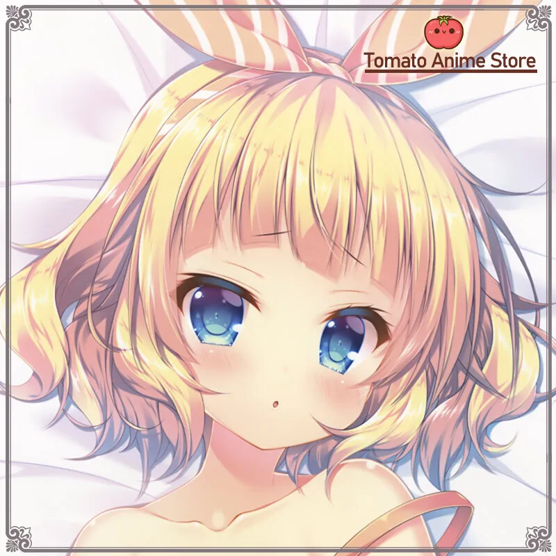 Anime Kafuu Kirima Sharo Is Ordering A Rabbit? Sexy Cozy Dakimakura Pillow Cover For En Gifts