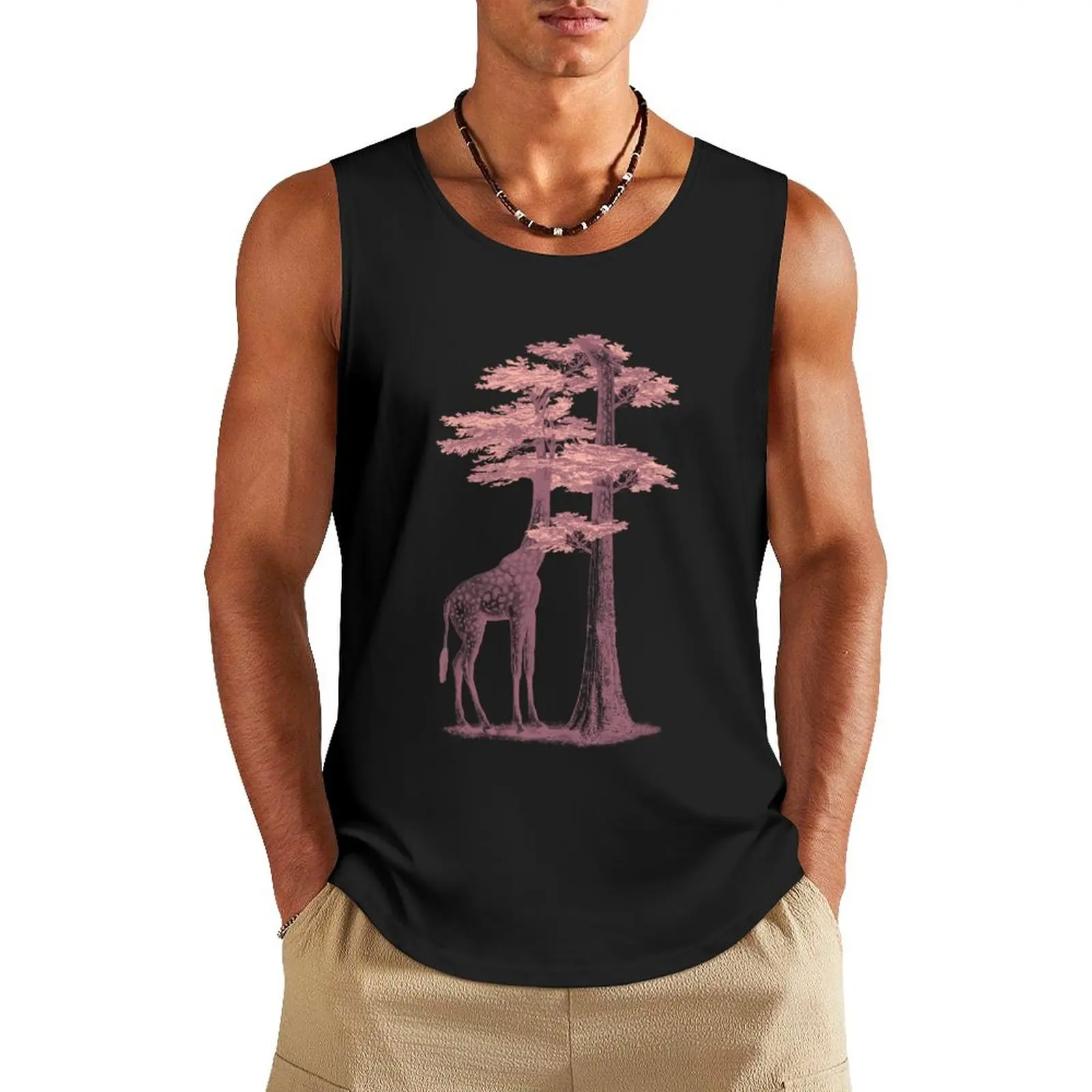 

Fata Morgana Tank Top Men's summer clothes 2024 T-shirt men gym shirts Japanese t-shirt