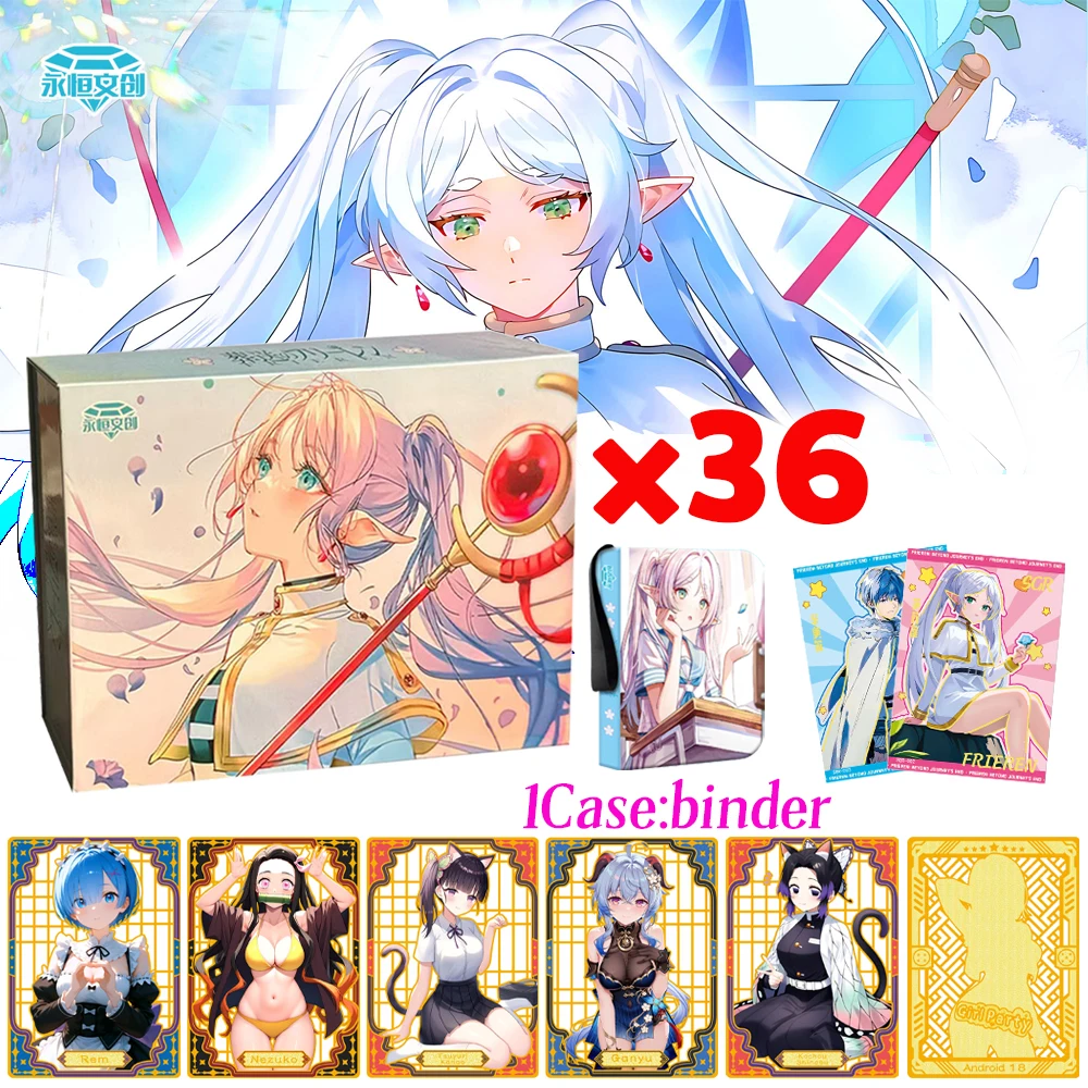 

Последняя оптовая продажа Frieren: End Card Beyond Journey Himmel Adventure Journey Карта японского аниме Детские игрушки Подарки Слепая коробка