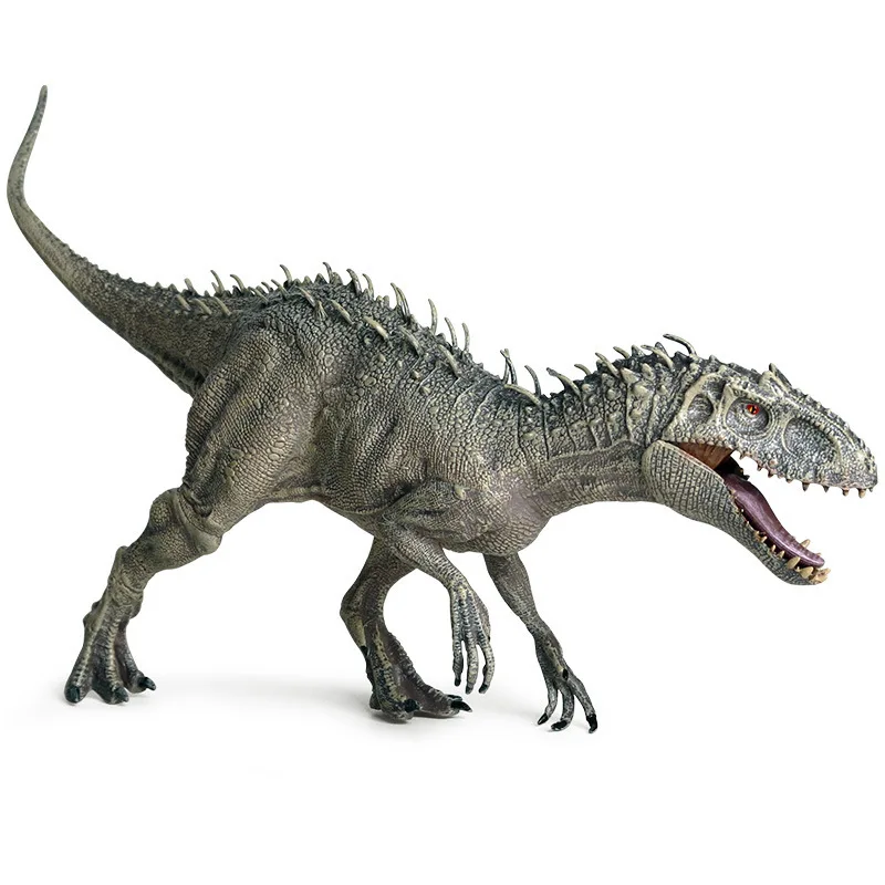New Jurassic Dinosaur World Animal Model Carnotaurus Velociraptor Tyrannosaurus Toy Figures Collect Children\'s Educational Toys