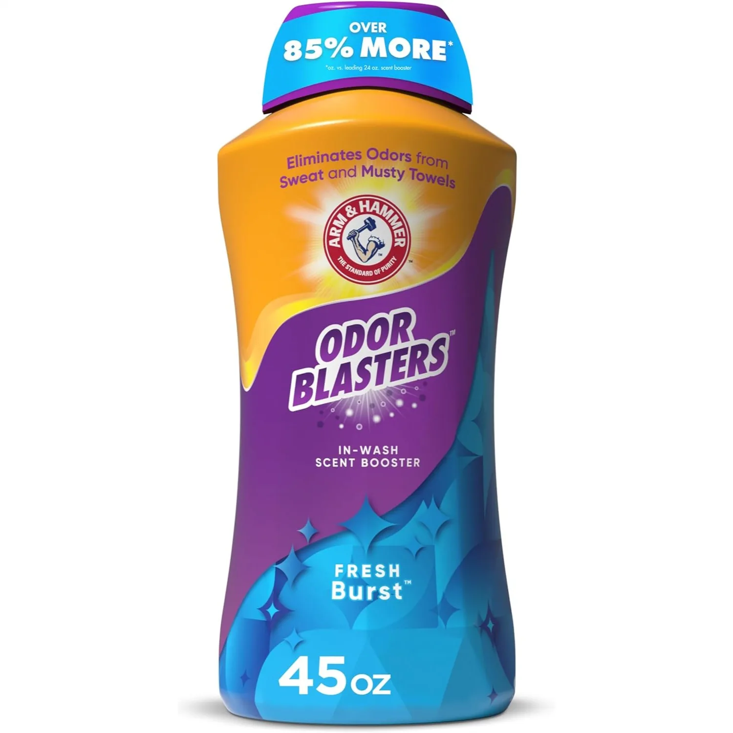 

Laundry Scent Booster Fresh Burst, In-Wash Odor Eliminator for Clothes and Towels, 45 Oz