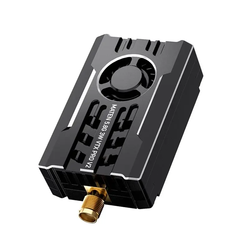 Y44A 5.8G 3W VTX PRO V2 104CH Video Transmitter Module Long Range for RC FPV Drone DIY