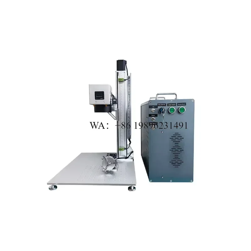 Wmwmnu Portable 2.5D Fiber Engraving Marking for Metal Jewelry 20W 30W 50W 60W 100W 200W JPT Mopa M7 Engraver