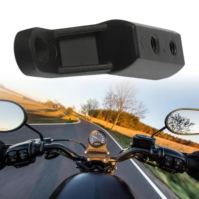

Quick Install Bike Phone Holder Extension Rod Aluminum Alloy Anti Slip Grip Adjustable Length Universal Fit For Scooters 896C