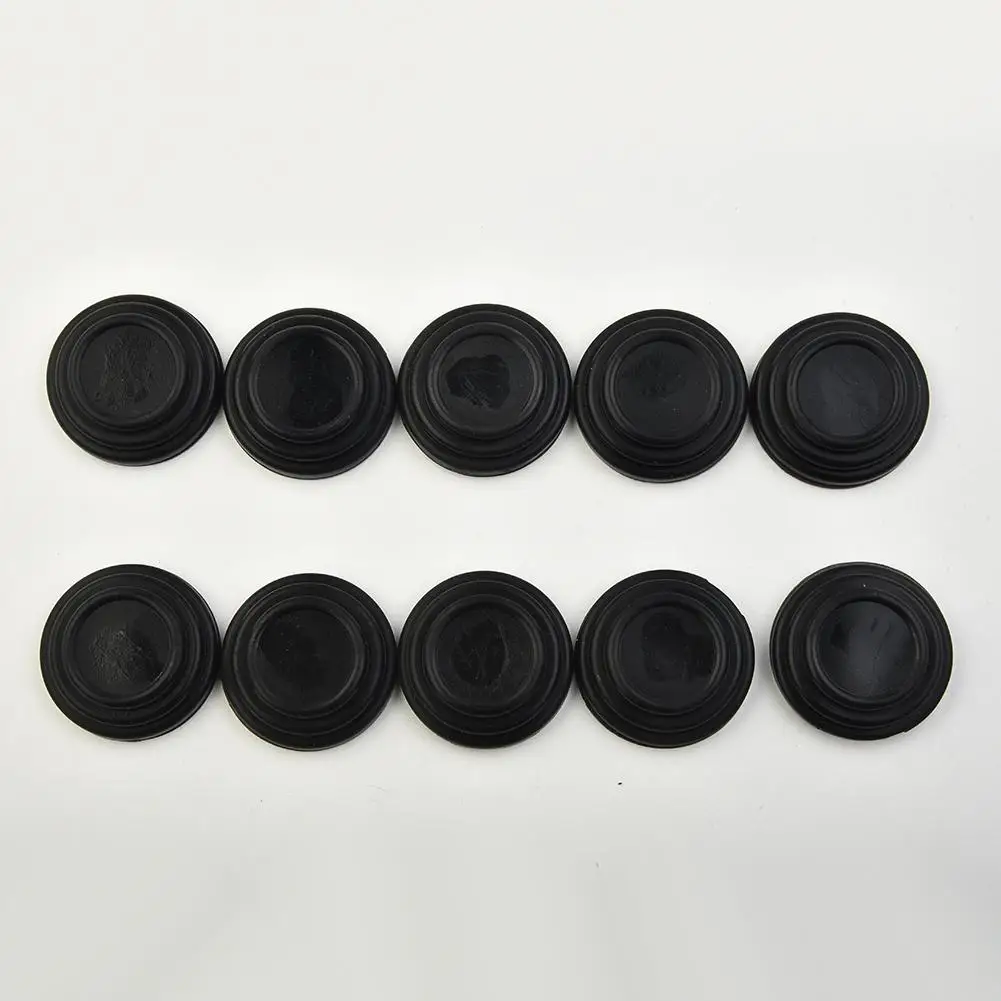 Accessories Gasket Easy To Install 2.8cm Diameter Anti-Collision Sound 10PCS Black Insulation Pad Shock-Absorbing