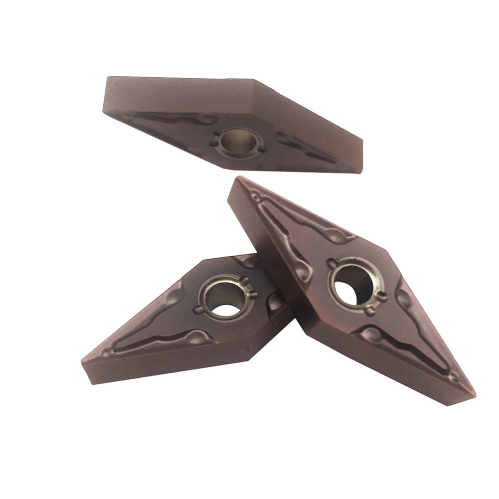 

Carbide Turning Inserts Reliable 10Pcs 35° Accessories For Stainless Steel Replacement VNMG331-MA High Quality