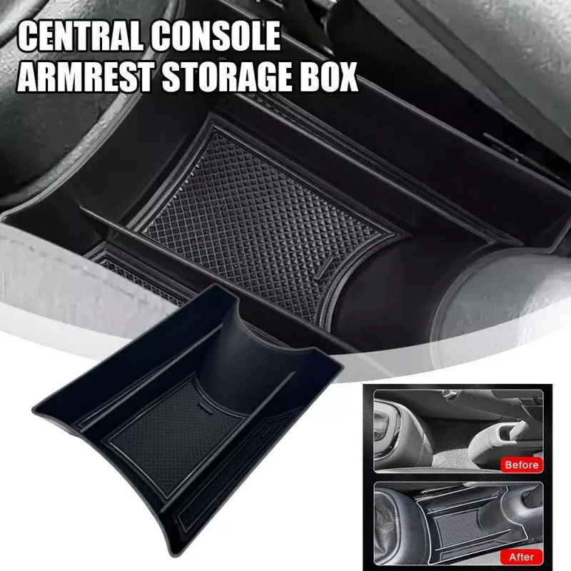 For VW Up / Seat Mii / Skoda Citigo 2013 2014 2015 2016 2017 2018 2019 2020 2021 Center Console Armrest Storage Box Accessories