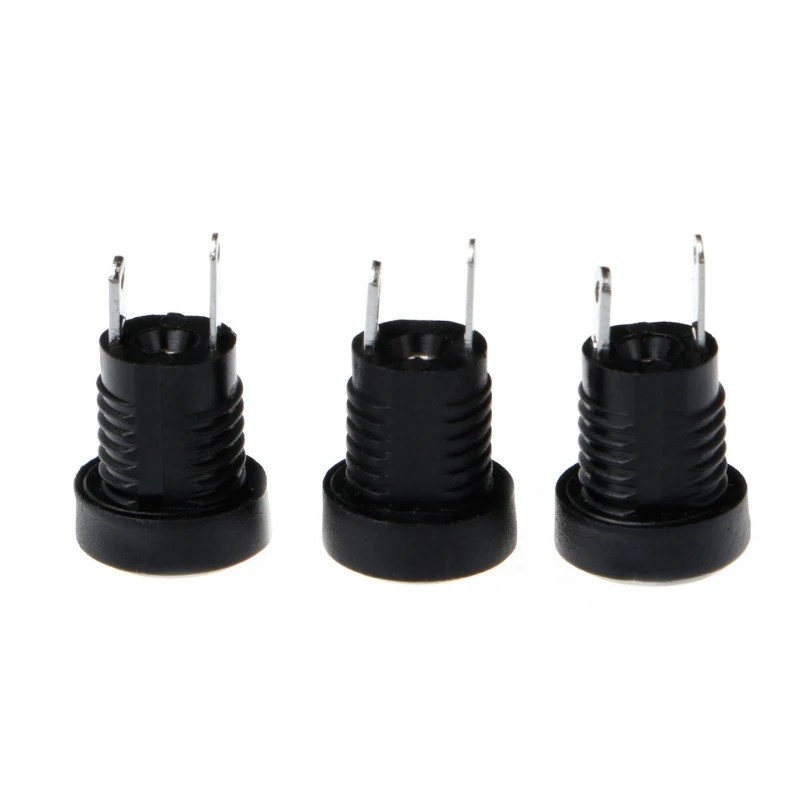 Conector montaje Panel conector fuente alimentación DC-022B, 5,5x2,1mm, 5 uds.