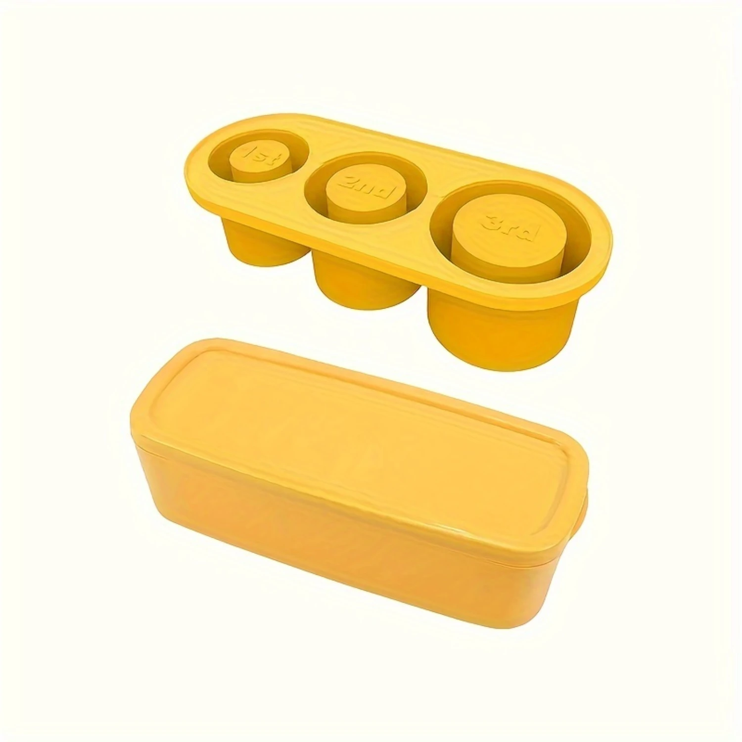 

"BPA-Free" Silicone Ice Cube Tray - Perfect For Summer Drinks & Parties, Durable Kitchen Gadget