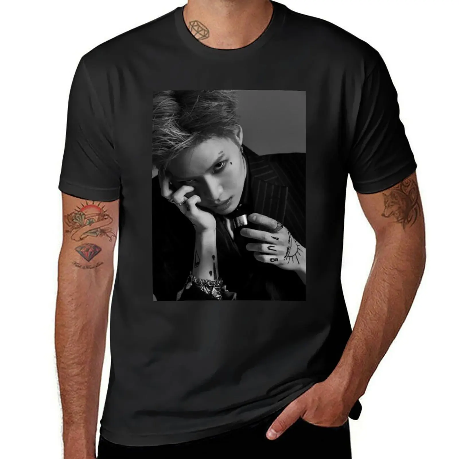 

SHINee TAEMIN NEVER GONNA DANCE AGAIN: ACT 1 - 2 KIDS T-Shirt blue lock street wear funny costumes men workout shirt