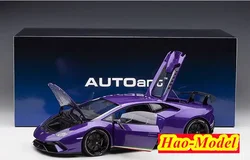 Autoart 1/12 For Huracan performante 2017 Metal Diecast Model Car Ornaments Toys Boys Birthday Gifts Hobby Display Collection