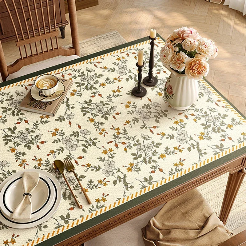 tapis-de-table-a-manger-retro-floral-impermeable-resistant-a-l'huile-sans-lavage-en-pvc-resistant-aux-hautes-temperatures-tapis-d'entretien-facile