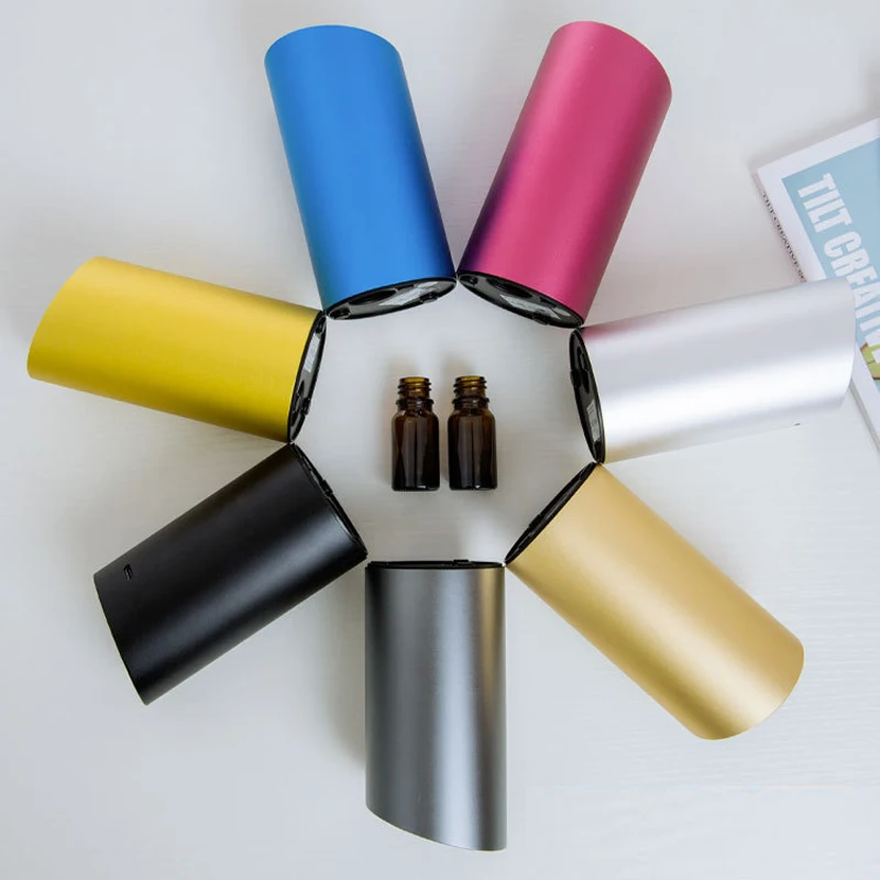 Electric Aroma Diffuser Fragrance Machine Car Nebulizer Scent Essential Oils Air Freshener Vaporizer for Vehicle Interior