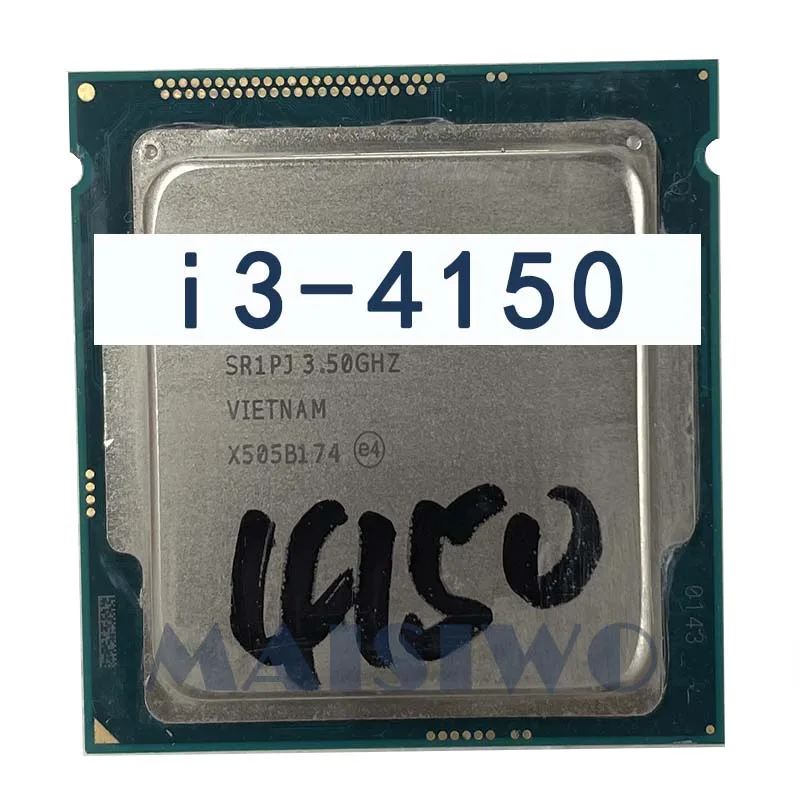 Used i3 4150 Processor 22nm 2 Cores 4 Threads 3.5GHz 3MB 54W LGA 1150 4th Gen CPU